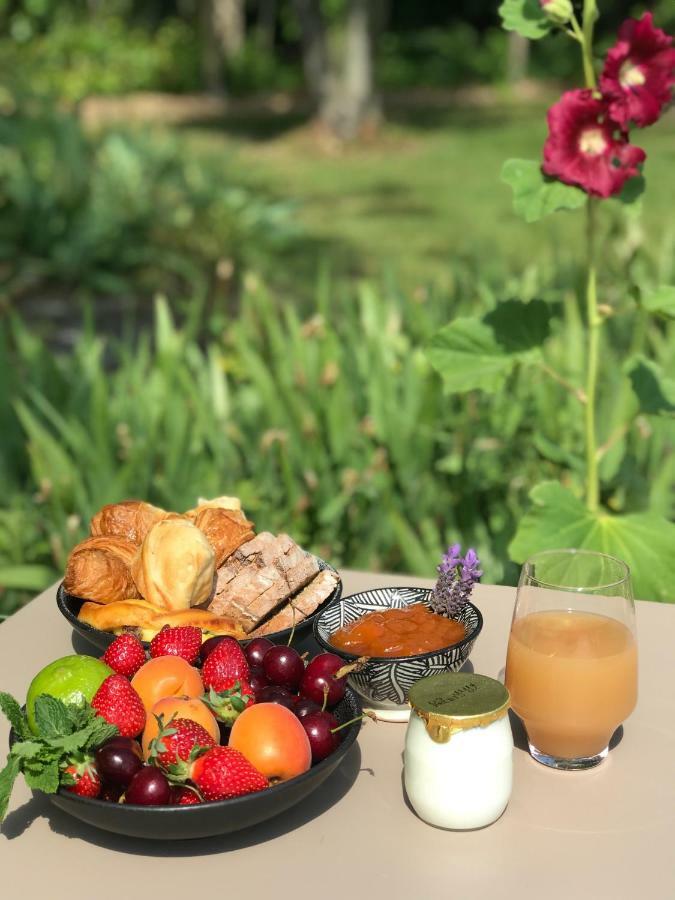 생 드 지로 Le Cafe & La Forge Du Petit Badon 빌라 외부 사진